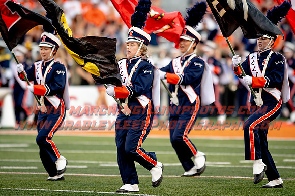 Toldeo at Illinois Fighting Illini, Saturday, Sept. 2, 2023- Marching Illini Photos