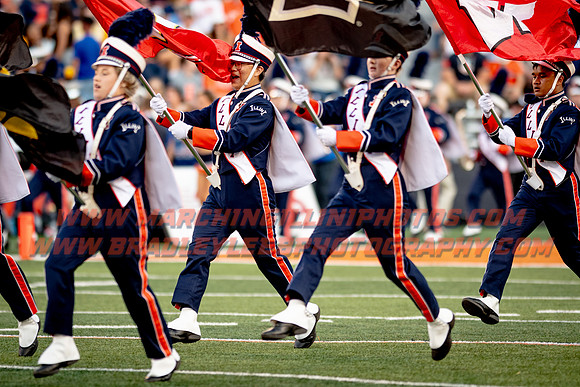 Toldeo at Illinois Fighting Illini, Saturday, Sept. 2, 2023- Marching Illini Photos