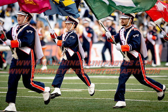 Toldeo at Illinois Fighting Illini, Saturday, Sept. 2, 2023- Marching Illini Photos