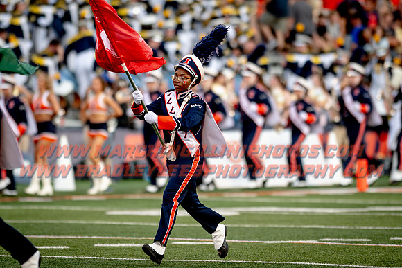Toldeo at Illinois Fighting Illini, Saturday, Sept. 2, 2023- Marching Illini Photos