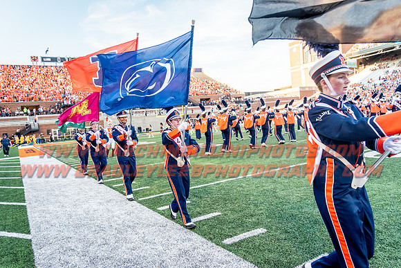Toldeo at Illinois Fighting Illini, Saturday, Sept. 2, 2023- Marching Illini Photos
