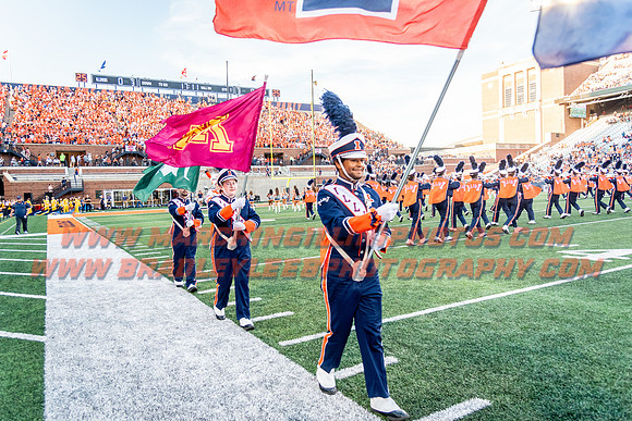 Toldeo at Illinois Fighting Illini, Saturday, Sept. 2, 2023- Marching Illini Photos