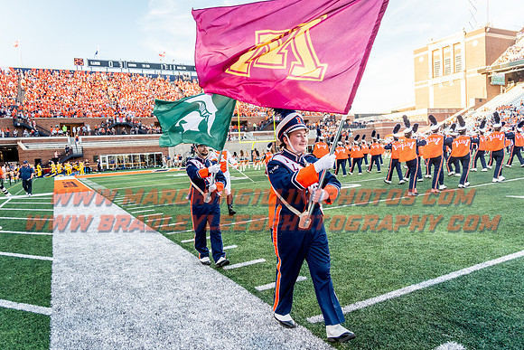 Toldeo at Illinois Fighting Illini, Saturday, Sept. 2, 2023- Marching Illini Photos