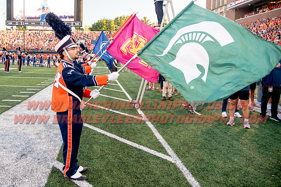 Toldeo at Illinois Fighting Illini, Saturday, Sept. 2, 2023- Marching Illini Photos