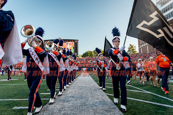 Toldeo at Illinois Fighting Illini, Saturday, Sept. 2, 2023- Marching Illini Photos