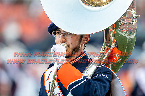 Toldeo at Illinois Fighting Illini, Saturday, Sept. 2, 2023- Marching Illini Photos