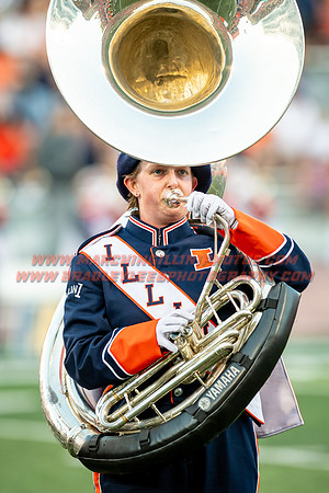 Toldeo at Illinois Fighting Illini, Saturday, Sept. 2, 2023- Marching Illini Photos