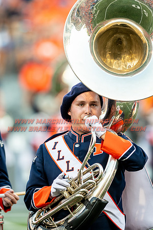 Toldeo at Illinois Fighting Illini, Saturday, Sept. 2, 2023- Marching Illini Photos
