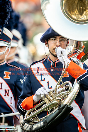 Toldeo at Illinois Fighting Illini, Saturday, Sept. 2, 2023- Marching Illini Photos