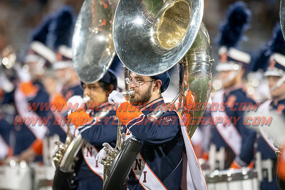 Toldeo at Illinois Fighting Illini, Saturday, Sept. 2, 2023- Marching Illini Photos