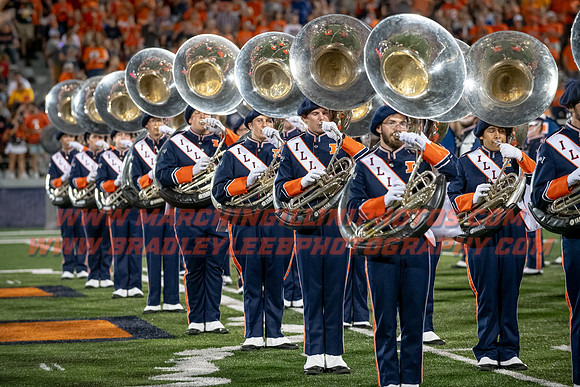 Toldeo at Illinois Fighting Illini, Saturday, Sept. 2, 2023- Marching Illini Photos