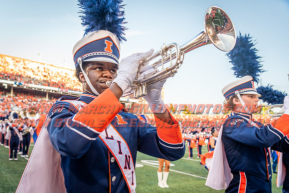 Toldeo at Illinois Fighting Illini, Saturday, Sept. 2, 2023- Marching Illini Photos