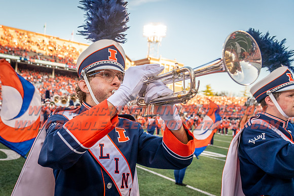 Toldeo at Illinois Fighting Illini, Saturday, Sept. 2, 2023- Marching Illini Photos