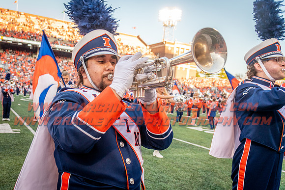 Toldeo at Illinois Fighting Illini, Saturday, Sept. 2, 2023- Marching Illini Photos