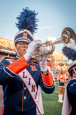 Toldeo at Illinois Fighting Illini, Saturday, Sept. 2, 2023- Marching Illini Photos