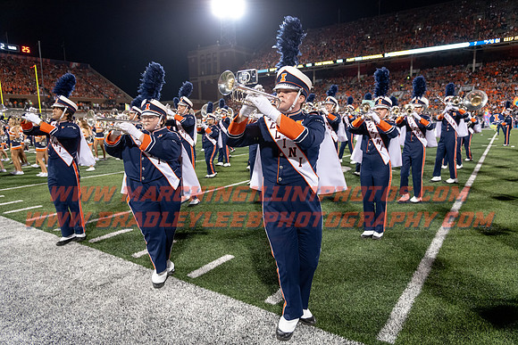 Toldeo at Illinois Fighting Illini, Saturday, Sept. 2, 2023- Marching Illini Photos