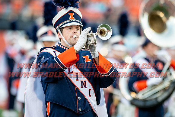 Toldeo at Illinois Fighting Illini, Saturday, Sept. 2, 2023- Marching Illini Photos