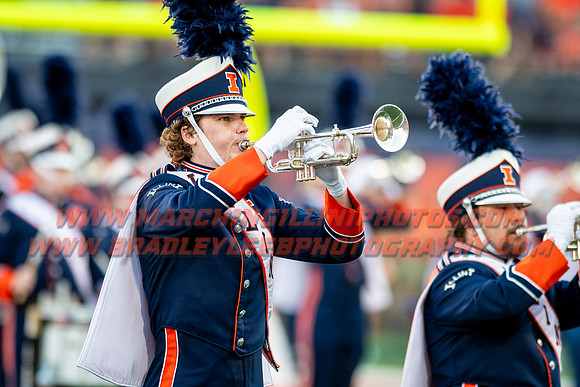 Toldeo at Illinois Fighting Illini, Saturday, Sept. 2, 2023- Marching Illini Photos