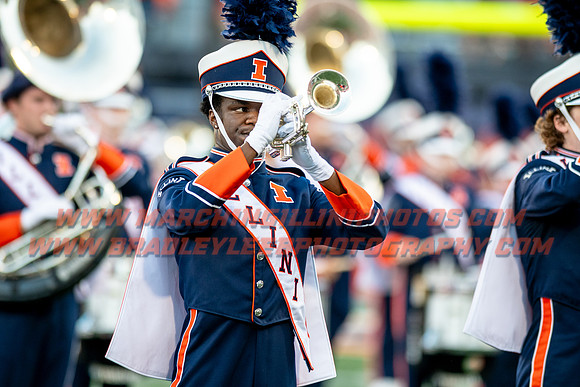 Toldeo at Illinois Fighting Illini, Saturday, Sept. 2, 2023- Marching Illini Photos
