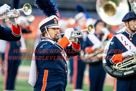 Toldeo at Illinois Fighting Illini, Saturday, Sept. 2, 2023- Marching Illini Photos