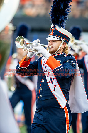 Toldeo at Illinois Fighting Illini, Saturday, Sept. 2, 2023- Marching Illini Photos