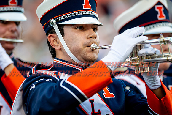 Toldeo at Illinois Fighting Illini, Saturday, Sept. 2, 2023- Marching Illini Photos