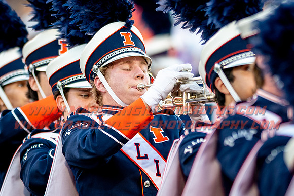 Toldeo at Illinois Fighting Illini, Saturday, Sept. 2, 2023- Marching Illini Photos