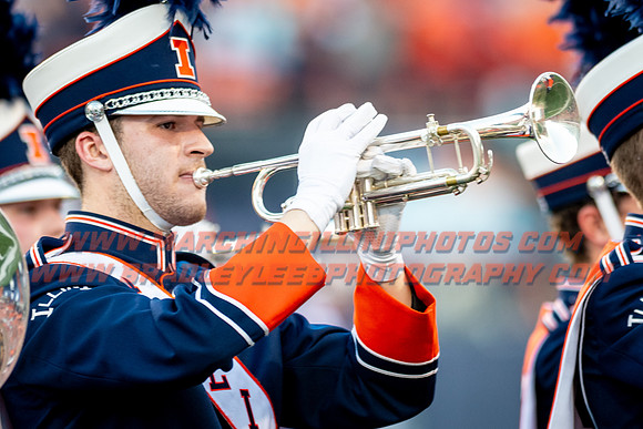 Toldeo at Illinois Fighting Illini, Saturday, Sept. 2, 2023- Marching Illini Photos