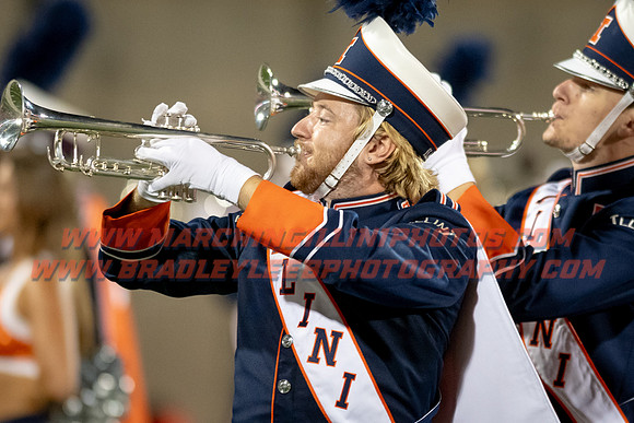 Toldeo at Illinois Fighting Illini, Saturday, Sept. 2, 2023- Marching Illini Photos