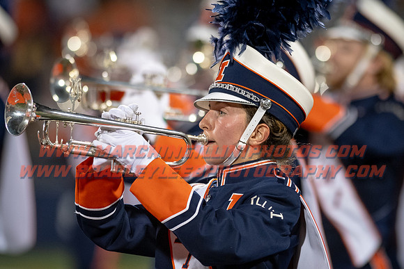 Toldeo at Illinois Fighting Illini, Saturday, Sept. 2, 2023- Marching Illini Photos