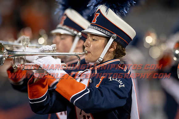 Toldeo at Illinois Fighting Illini, Saturday, Sept. 2, 2023- Marching Illini Photos