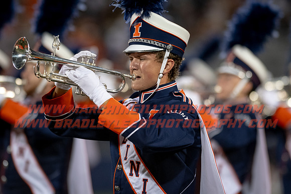 Toldeo at Illinois Fighting Illini, Saturday, Sept. 2, 2023- Marching Illini Photos