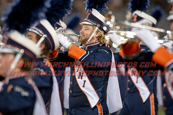 Toldeo at Illinois Fighting Illini, Saturday, Sept. 2, 2023- Marching Illini Photos
