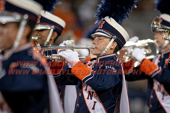 Toldeo at Illinois Fighting Illini, Saturday, Sept. 2, 2023- Marching Illini Photos
