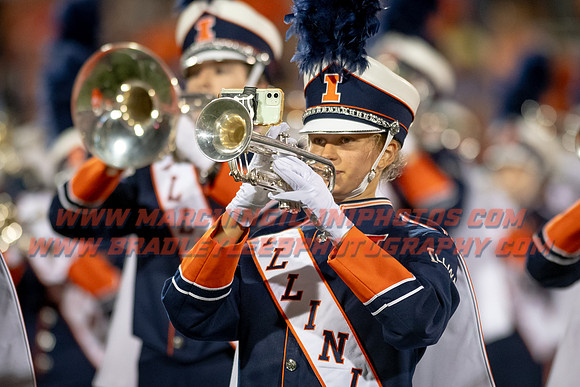 Toldeo at Illinois Fighting Illini, Saturday, Sept. 2, 2023- Marching Illini Photos