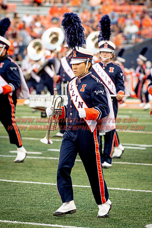 Toldeo at Illinois Fighting Illini, Saturday, Sept. 2, 2023- Marching Illini Photos