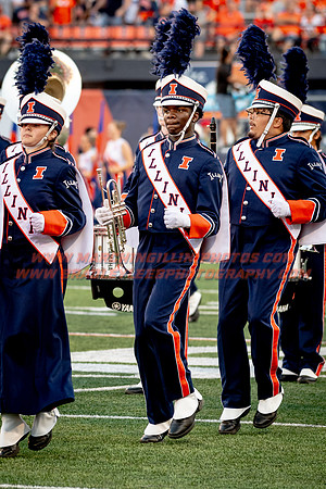 Toldeo at Illinois Fighting Illini, Saturday, Sept. 2, 2023- Marching Illini Photos