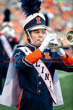 Toldeo at Illinois Fighting Illini, Saturday, Sept. 2, 2023- Marching Illini Photos