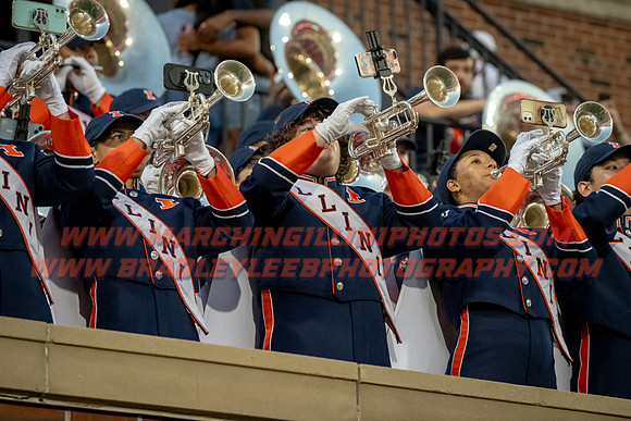 Toldeo at Illinois Fighting Illini, Saturday, Sept. 2, 2023- Marching Illini Photos