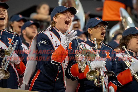 Toldeo at Illinois Fighting Illini, Saturday, Sept. 2, 2023- Marching Illini Photos