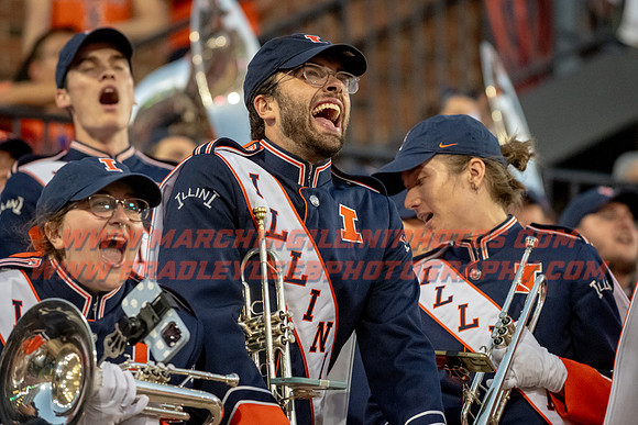 Toldeo at Illinois Fighting Illini, Saturday, Sept. 2, 2023- Marching Illini Photos