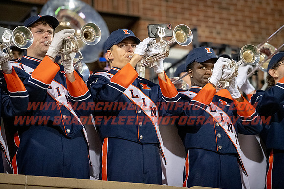 Toldeo at Illinois Fighting Illini, Saturday, Sept. 2, 2023- Marching Illini Photos