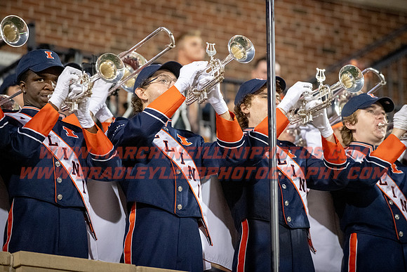 Toldeo at Illinois Fighting Illini, Saturday, Sept. 2, 2023- Marching Illini Photos