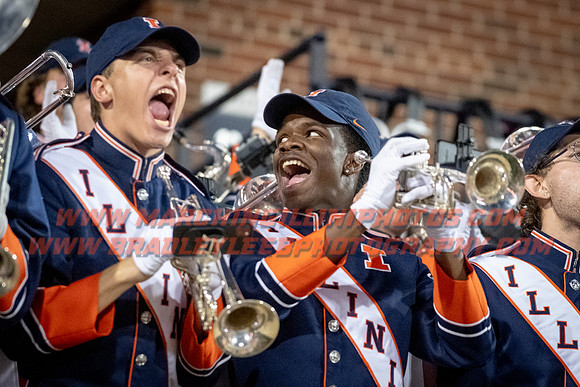 Toldeo at Illinois Fighting Illini, Saturday, Sept. 2, 2023- Marching Illini Photos