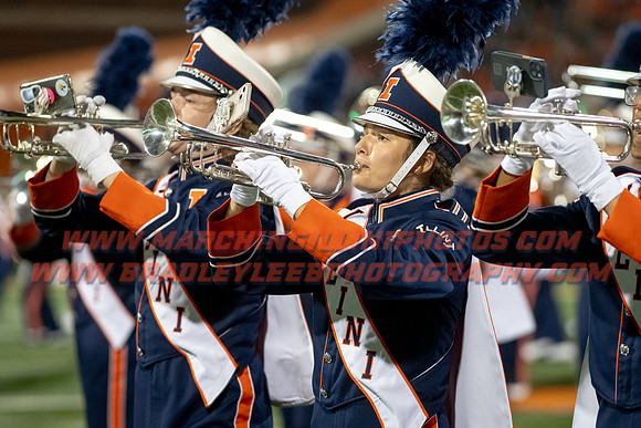Toldeo at Illinois Fighting Illini, Saturday, Sept. 2, 2023- Marching Illini Photos