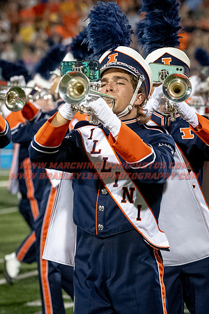 Toldeo at Illinois Fighting Illini, Saturday, Sept. 2, 2023- Marching Illini Photos