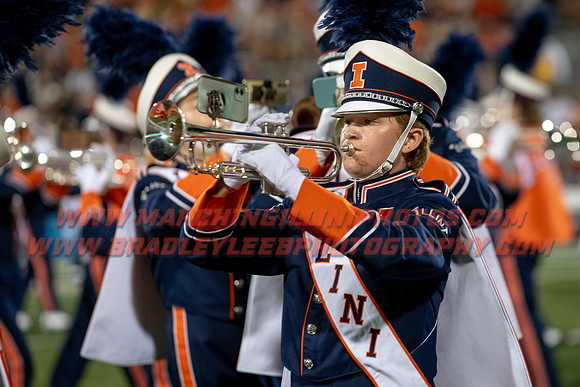 Toldeo at Illinois Fighting Illini, Saturday, Sept. 2, 2023- Marching Illini Photos