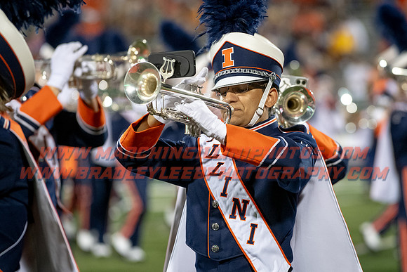 Toldeo at Illinois Fighting Illini, Saturday, Sept. 2, 2023- Marching Illini Photos