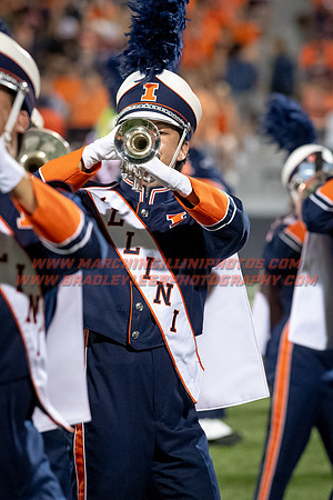 Toldeo at Illinois Fighting Illini, Saturday, Sept. 2, 2023- Marching Illini Photos
