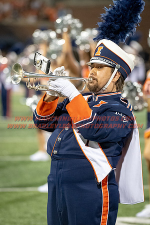 Toldeo at Illinois Fighting Illini, Saturday, Sept. 2, 2023- Marching Illini Photos